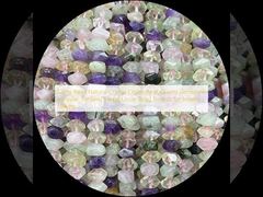 سنگ های قیمتی گنجی کریستال طبیعی سیترین گل رز کوارتز سنگ قیمتی شکل نامنظم خم شده رشته های گنجی گنجی برای ساخت جواهرات