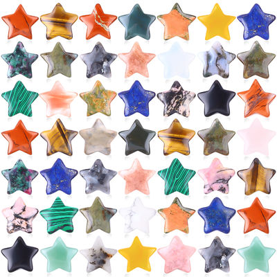 کیفیت  Star Gemstone Healing Crystal Star Stone For DIY Jewelry کارخانه