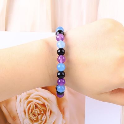 دست ساز دستبند انعطاف پذیر توانمندسازی زنان 4mm/6mm/8mm