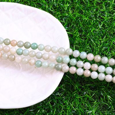 She Tai Jade Round Bead Natural Crystal Gemstone اندازه های مختلف گنجی رشته های گنجی آزاد برای ساخت جواهرات DIY