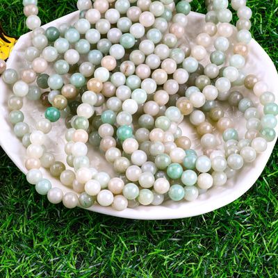 She Tai Jade Round Bead Natural Crystal Gemstone اندازه های مختلف گنجی رشته های گنجی آزاد برای ساخت جواهرات DIY