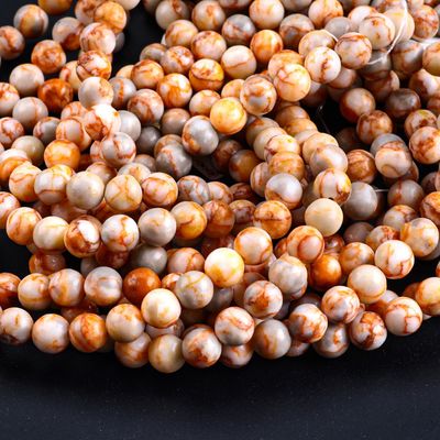 سنگ قرمز 8 میلی متری سنگ قیمتی سنگ کریستالی برای ساخت جواهرات