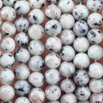 8MM پولیش شده کیوی طبیعی جوجه های جاسم ساخت جواهرات گردنبند دستبند گوشواره