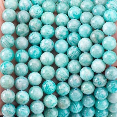 8mm Tianhe سنگ قیمتی مروارید شفا بخش سنگ کریستالی مروارید برای ساخت جواهرات
