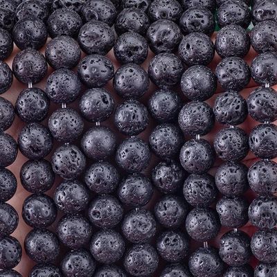 8 میلی متری گلدان های سنگ قیمتی آتشفشانی گلدان های سنگ کریستالی برای ساخت جواهرات