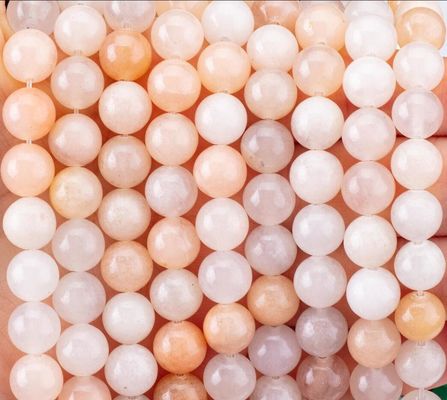 2mm گلابی Aventurine نیمه قیمتی سنگ های قیمتی شکل گرد