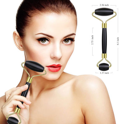 سنگ سیاه آبسیدین کریستال طبیعی رولر ژاد OEM ODM