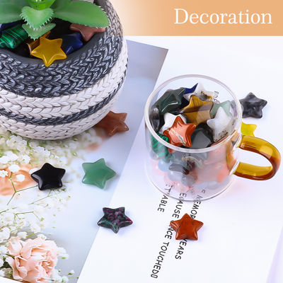 سنگ نجمي معالجه کریستال ستاره سنگ برای جواهرات DIY