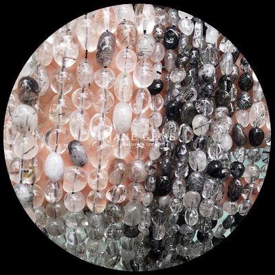 سنگهای قیمتی گوهر کریستال طبیعی Lapis Lazuli شکل نامنظم رشته های گوهر آزاد برای جواهرات گوهری
