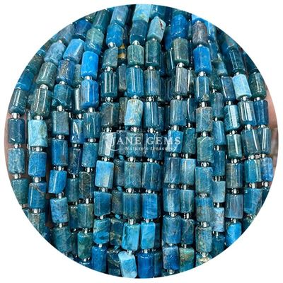 عمده فروشی سنگ های قیمتی کریستال طبیعی باله های شکل سیلندر آگات باله های سیلندر گشوده لوازم جانبی برای ساخت جواهرات DIY