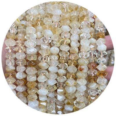 عمده فروشی سنگ قیمتی کریستال طبیعی زاویه گنجی بی رنگ گنجی خطوط آگات غیر منظم گنجی گنجی لوازم جانبی برای جواهرات DIY