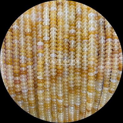 جواهر کریستال Rondelle چرتکه شکل HeShi مهره انواع سنگ انواع رشته های مهره شل برای ساخت جواهرات
