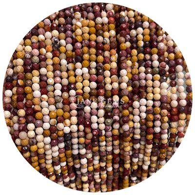 سنگ های قیمتی کریستال طبیعی دانه های کوچک وجهی انواع مختلف سنگ رشته های مهره های شل برای ساخت جواهرات DIY