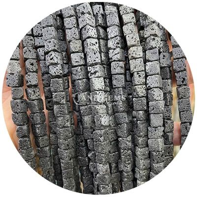 عمده فروشی سنگ های قیمتی کریستال طبیعی شکل مربع مروارید مکعب گره سنگ گره گره گره گره لوازم جانبی مکعب گره گره فاصله برای جواهرات