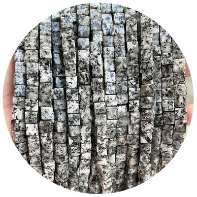 عمده فروشی سنگ های قیمتی کریستال طبیعی شکل مربع مروارید مکعب گره سنگ گره گره گره گره لوازم جانبی مکعب گره گره فاصله برای جواهرات