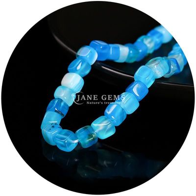 عمده فروشی سنگ های قیمتی کریستال طبیعی مربع گلدان ابات گره های مکعب گره های ترکواز گره های گشوده لوازم جانبی فاصله دهنده برای ساخت جواهرات