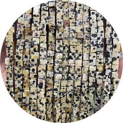 عمده فروشی سنگ های قیمتی کریستال طبیعی مربع گلدان ابات گره های مکعب گره های ترکواز گره های گشوده لوازم جانبی فاصله دهنده برای ساخت جواهرات