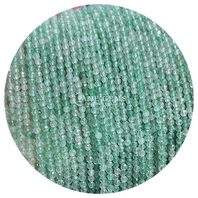 سنگ های قیمتی گنجی کریستال طبیعی شکل گرد شکل کوچک مورگانیت سیاه Rutilated کوارتز رشته های گنجی آزاد برای دستبنده