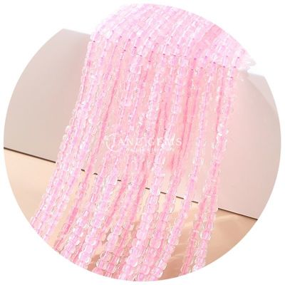 عمده فروشی سنگ گره های گشاده طبیعی کریستال واقعی سنگ قیمتی گره های گشاده مربع مکعب گره های گشاده برای ساخت دستبند