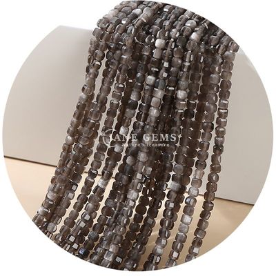 عمده فروشی کریستال طبیعی سنگ قیمتی گره های آزاد مربع مکعب گره های آزاد آمتیست تورمالین Tiger Eye Bead برای جواهرات