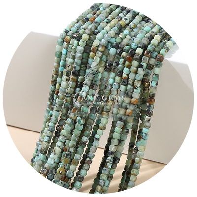 عمده فروشی کریستال طبیعی سنگ قیمتی گره های آزاد مربع مکعب گره های آزاد آمتیست تورمالین Tiger Eye Bead برای جواهرات