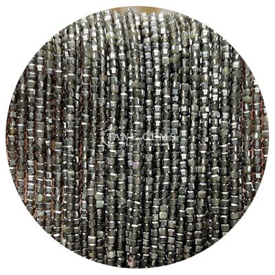 عمده فروشی کریستال طبیعی سنگ قیمتی گره های آزاد مربع مکعب گره های آزاد آمتیست تورمالین Tiger Eye Bead برای جواهرات