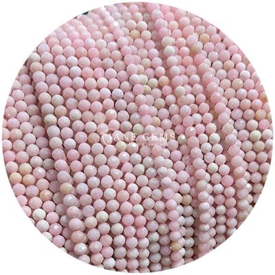 کوارتز استروبیری گلابی اوپال جواهرات مروارید کریستال طبیعی شکل گرد شکل کوچک لوله های مروارید آزاد برای دستبند