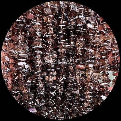 سیترین سیاه جواهرات روتیل شده گنجی کریستال طبیعی شکل نامنظم تراشه سنگ خرد سنگ گنجی رشته های گنجی گنجی برای دستبند