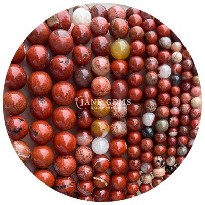 عمده فروشی سنگ طبیعی جاسپیر لوله گنجی 8mm لابرادوریت لوله گنجی رز کوارتز لوله گنجی فاصله برای جواهرات