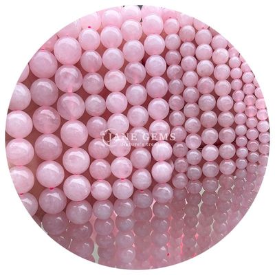 عمده فروشی سنگ طبیعی جاسپیر لوله گنجی 8mm لابرادوریت لوله گنجی رز کوارتز لوله گنجی فاصله برای جواهرات