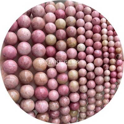 عمده فروشی سنگ طبیعی جاسپیر لوله گنجی 8mm لابرادوریت لوله گنجی رز کوارتز لوله گنجی فاصله برای جواهرات