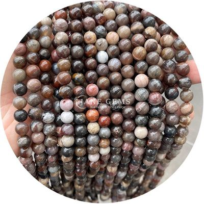 عمده فروشی سنگ طبیعی جاسپیر لوله گنجی 8mm لابرادوریت لوله گنجی رز کوارتز لوله گنجی فاصله برای جواهرات