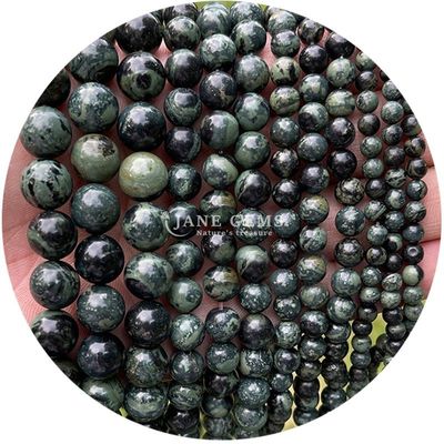 عمده فروشی سنگ قیمتی طبیعی گره های گرده 8 میلی متری گره های گرده های همیتیت سنگ لاوا سنگ گرده گره های ابات فاصله دهنده برای جواهرات M