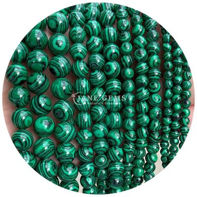 عمده فروشی سنگ قیمتی طبیعی گره های گرده 8 میلی متری گره های گرده های همیتیت سنگ لاوا سنگ گرده گره های ابات فاصله دهنده برای جواهرات M