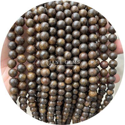 عمده فروشی سنگ قیمتی طبیعی گره های گرده 8 میلی متری گره های گرده های همیتیت سنگ لاوا سنگ گرده گره های ابات فاصله دهنده برای جواهرات M
