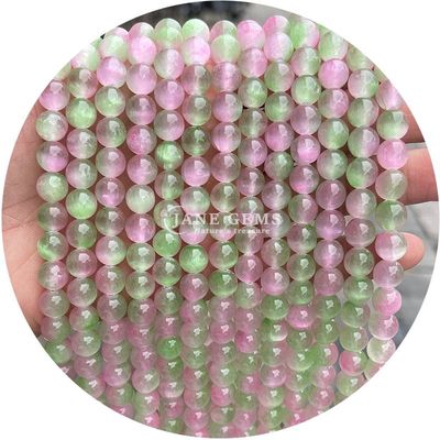 عمده فروشی سنگ های قیمتی طبیعی گره های باز 8 میلی متری گچ آبی گره های باز گرد گره های همیتیت فاصله دهنده برای ساخت جواهرات