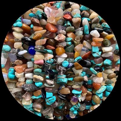 تورمالین رنگ فیروزه ای طبیعی گره طبیعی کریستال شکل نامنظم تراشه سنگ خرد سنگ گره گره گره گره گره گره برای دستبند