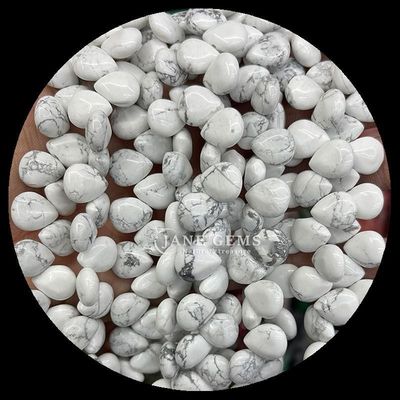 Howlite Crazy Agate Gem Bead Natural Crystal Water Drop Shape Stone Strands برای دستبند ها