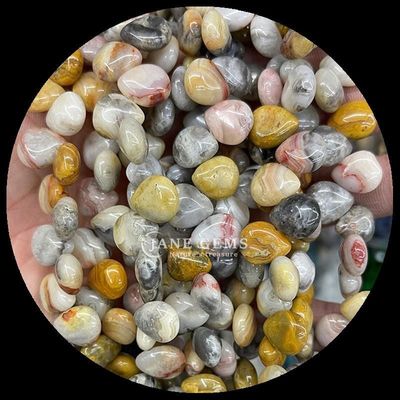 Howlite Crazy Agate Gem Bead Natural Crystal Water Drop Shape Stone Strands برای دستبند ها