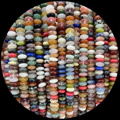 گلابی آونتورین سبز آونتورین گوهر گره طبیعی کریستال UFO شکل سنگ گره گره گرده برای دستبند