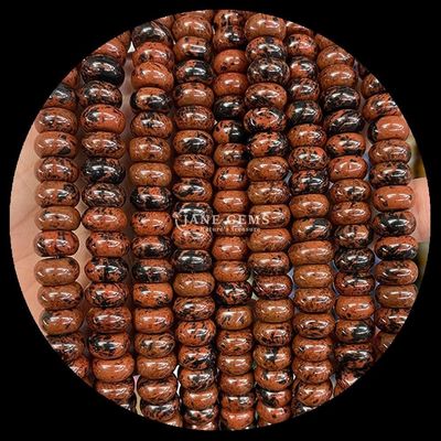 لیمو ژاد آمازونیت گوهر گره کریستال طبیعی UFO شکل سنگ رشته گره گره گشاده برای دستبند