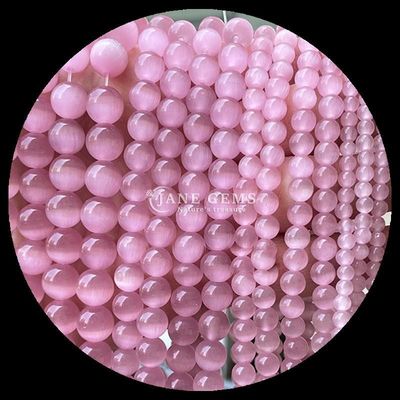 رنگارنگ صورتی زرد دریاچه آبی رنگ گنجی سفارشی شکل گرد گنجی چشم گربه برای هدیه DIY