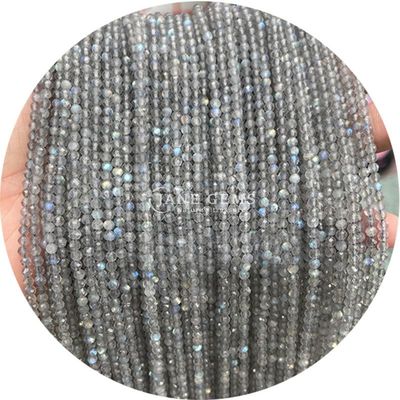 سنگهای قیمتی گرد و صورت برش سنگ طبیعی گره ها رشته کوارتز برای ساخت جواهرات دست ساز