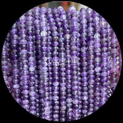 Lapis Lazuli Apatite Natural Gemstone Bead Faceted Abacus Shape Loose Bead Strands برای انرژی درمانی و ساخت جواهرات DIY