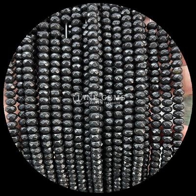 سنگ هندی گل سرخ نقطه سبز سنگ قیمتی طبیعی رشته های مروارید سنگ قیمتی طبیعی مروارید اباکوس برای هدیه های سفارشی