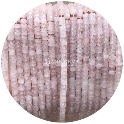 گلدان کریستال طبیعی گرد گنجی سنگ نیمه گرانبها رشته گشوده انرژی شفا گنجی برای ساخت جواهرات