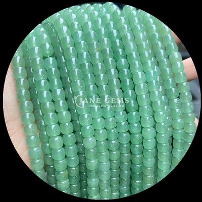 سنگ های قیمتی گنجی سبز Aventurine سنگ بنفش طبیعی کریستال سنگ قیمتی شکل سیب رشته های گنجی آزاد برای ساخت جواهرات