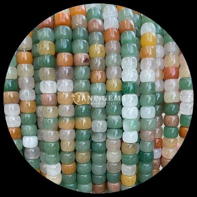 سنگ های قیمتی گنجی سبز Aventurine سنگ بنفش طبیعی کریستال سنگ قیمتی شکل سیب رشته های گنجی آزاد برای ساخت جواهرات