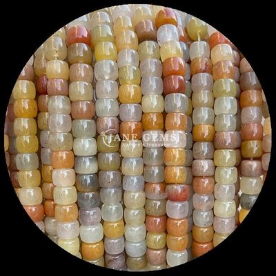 سنگ های قیمتی گنجی سبز Aventurine سنگ بنفش طبیعی کریستال سنگ قیمتی شکل سیب رشته های گنجی آزاد برای ساخت جواهرات