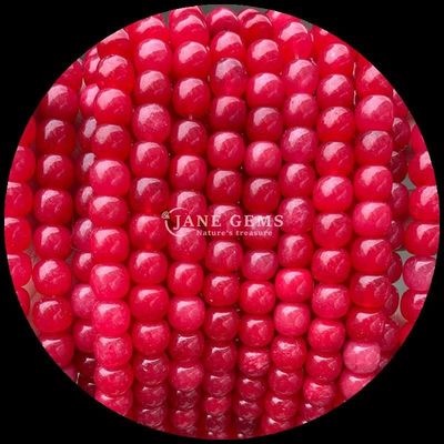 سنگهای قیمتی گوهر رز کوارتز یخ سبز ژاد کریستال طبیعی سنگ قیمتی شکل سیب رشته های گوهر آزاد برای ساخت جواهرات